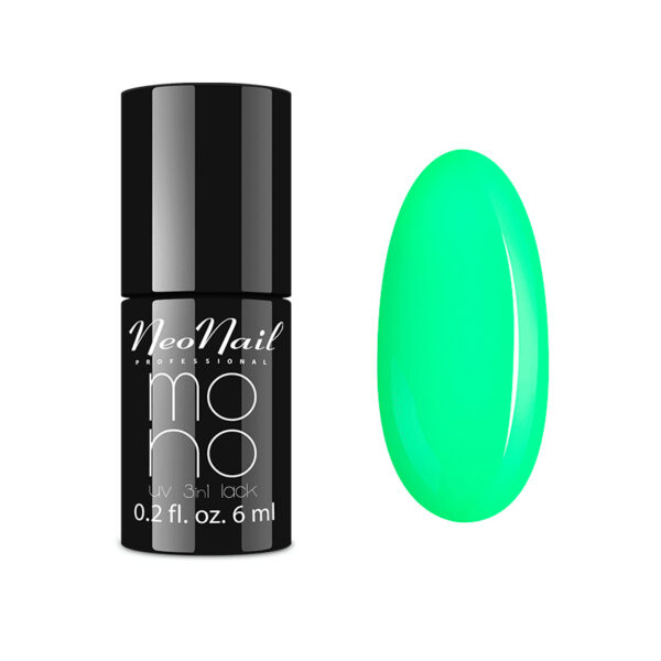 Esmalt semipermanent 6 ml - "Neon Green"